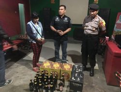 Razia Miras ke Cafe Remang-remang, Polresta Pekanbaru Berhasil Mengamankan 3,285 Botol Miras Ilegal