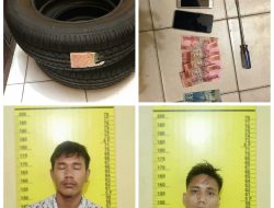 Pelaku Curat, di tangkap Opsnal Polsek Bagan Sinembah di Hotel Anrek Bagan Batu