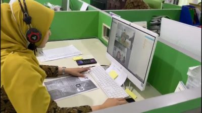 BPJAMSOSTEK CABANG DURI TERAPKAN ONE TO MANY DI MASA PANDEMI