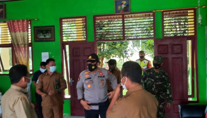 Kapolsek Bungaraya Bersama Muspika Lakukan Supervisi Ke Sekolah