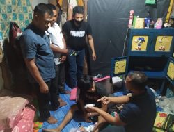 Jajaran Polsek Koto Gasib Sikat Pelaku Narkoba Di Kampung Buatan II