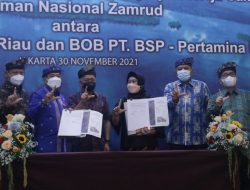PKS-BOB PT BSP-Pertamina Hulu, dan BBKSDA Riau, Upaya Tingkatkan Produksi Migas Nasional.