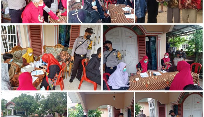 Gelar Vaksinasi Door To Door, Ini Jumlah Warga Yang Berhasil Di Vaksin