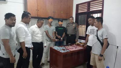 Dua Orang Buronan Polres Rohil Berhasil Diringkus Polsek Kandis