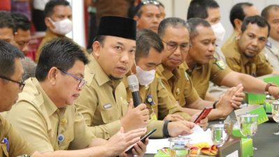 Wabup Husni Rakor Bersama Gubernur Riau Bahas Tora