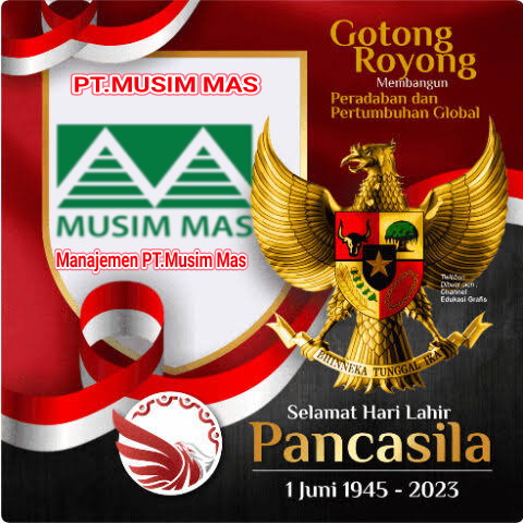 PT Musim Mas Mengucapkan Selamat Hari Lahir Pancasila