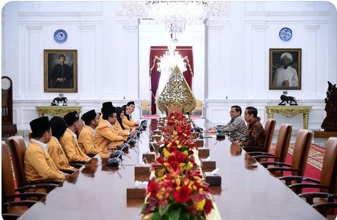 Presiden Jokowi Terima PP Ikatan Pelajar Muhammadiyah