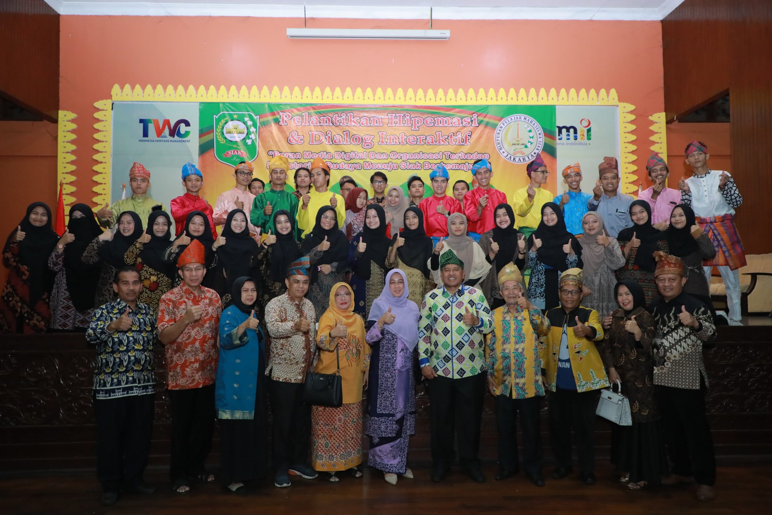Himpunan Pelajar Mahasiswa Siak Jakarta resmi dilantik Bupati Alfedri