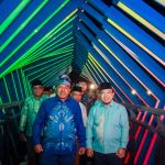 Indahnya Malam di Jembatan Kaca Skywalk Mempura Siak