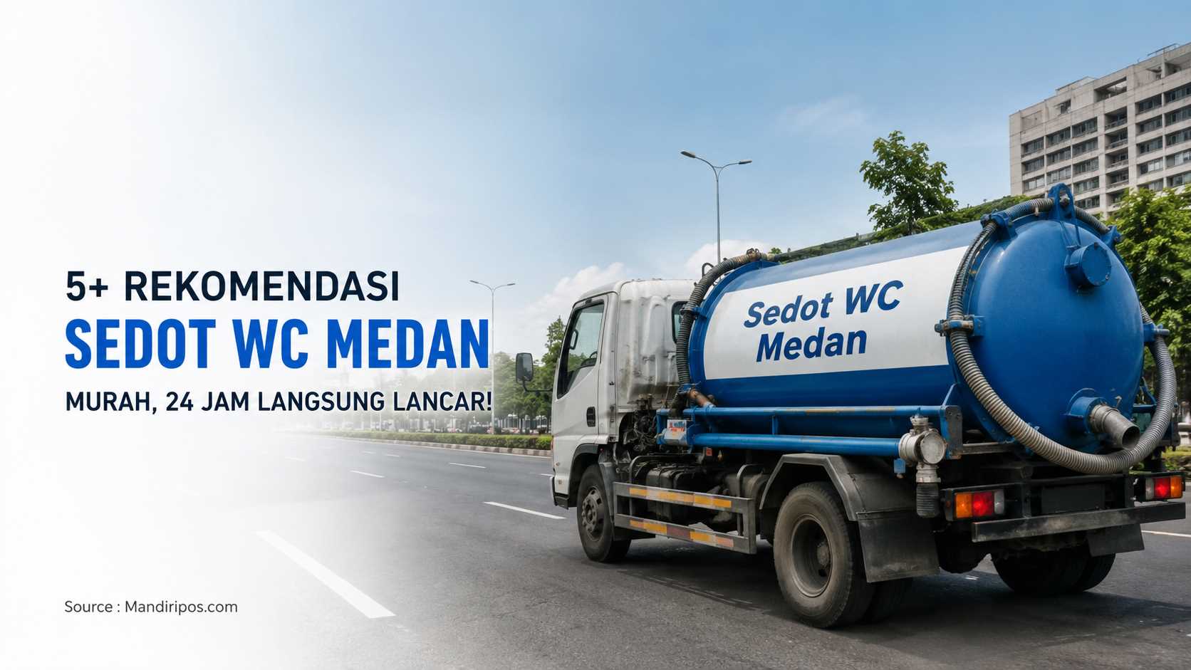 sedot wc medan