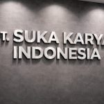 huruf timbul stainless steel