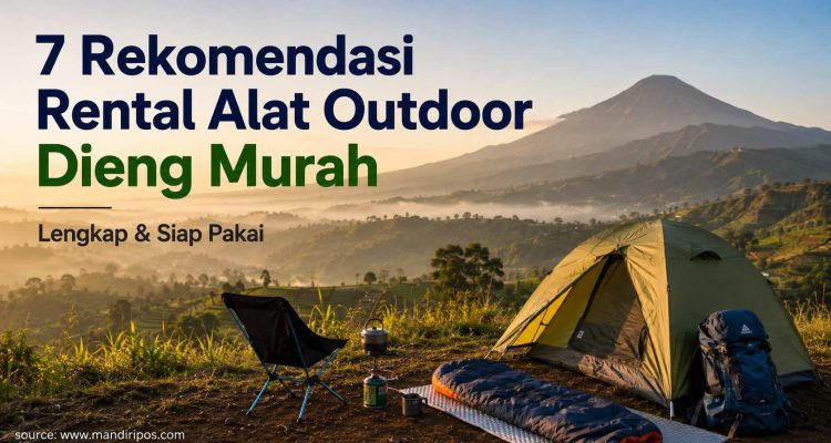 rental alat outdoor Dieng