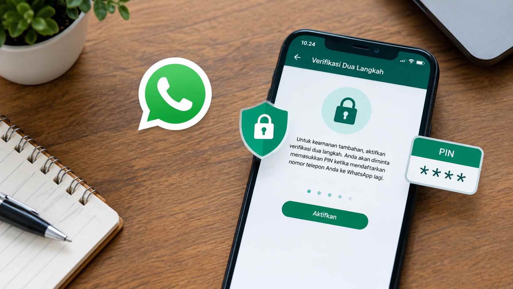 Cara Aktifkan Verifikasi Dua Langkah WhatsApp